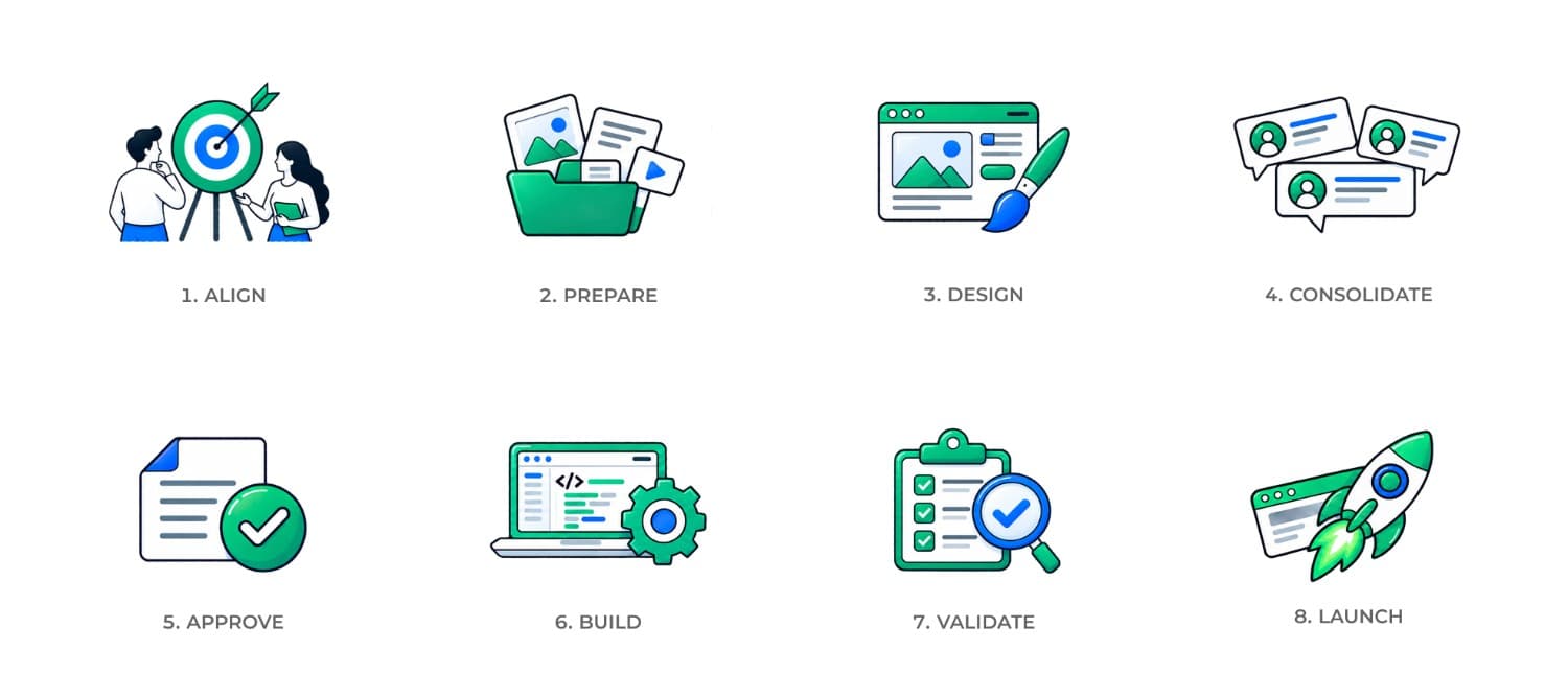 A Simple Framework for Keeping Website Projects on Track