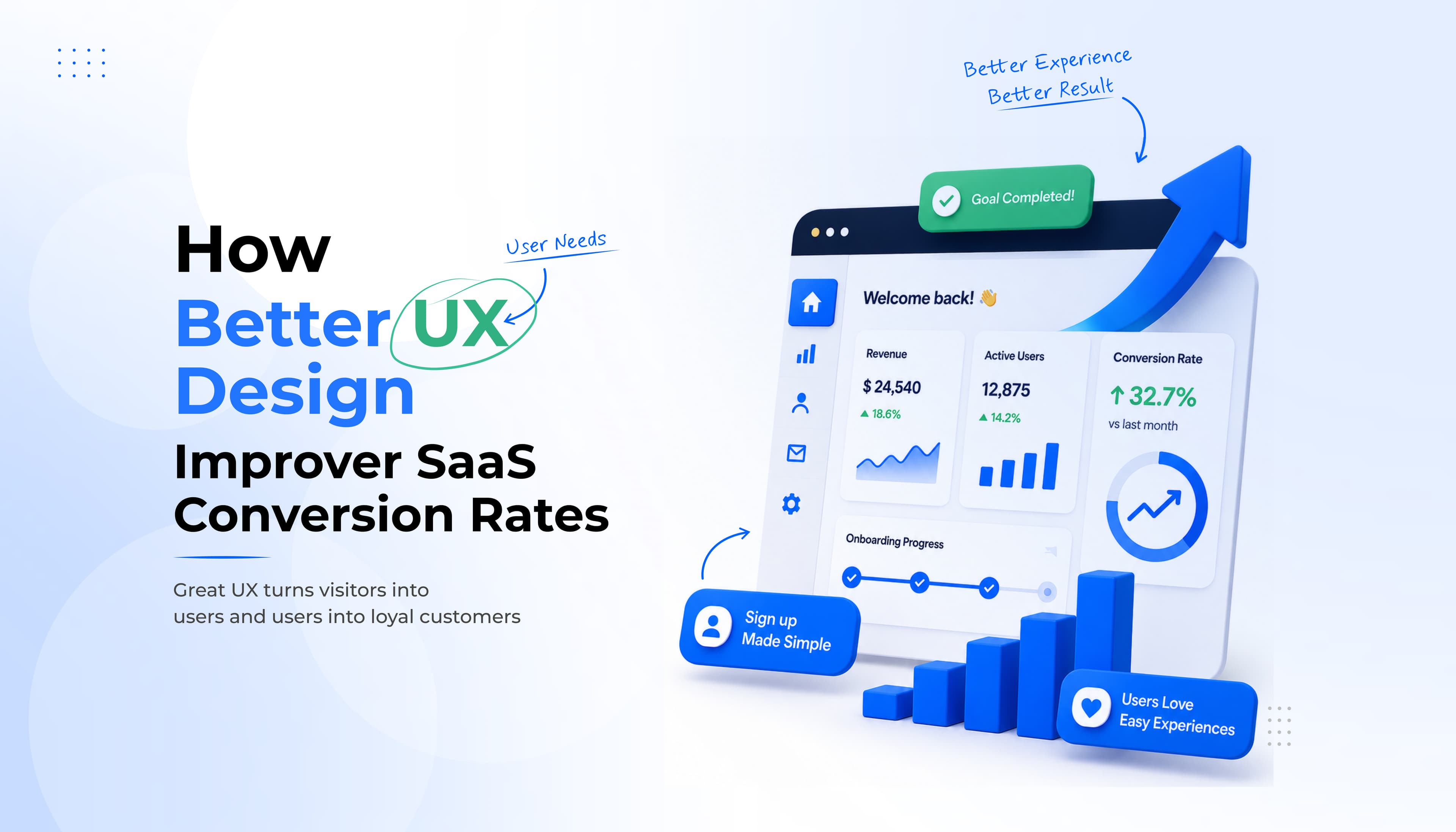 How Better UX Design Improves SaaS Conversion Rates