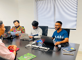 GuruCool apprentices collaborating